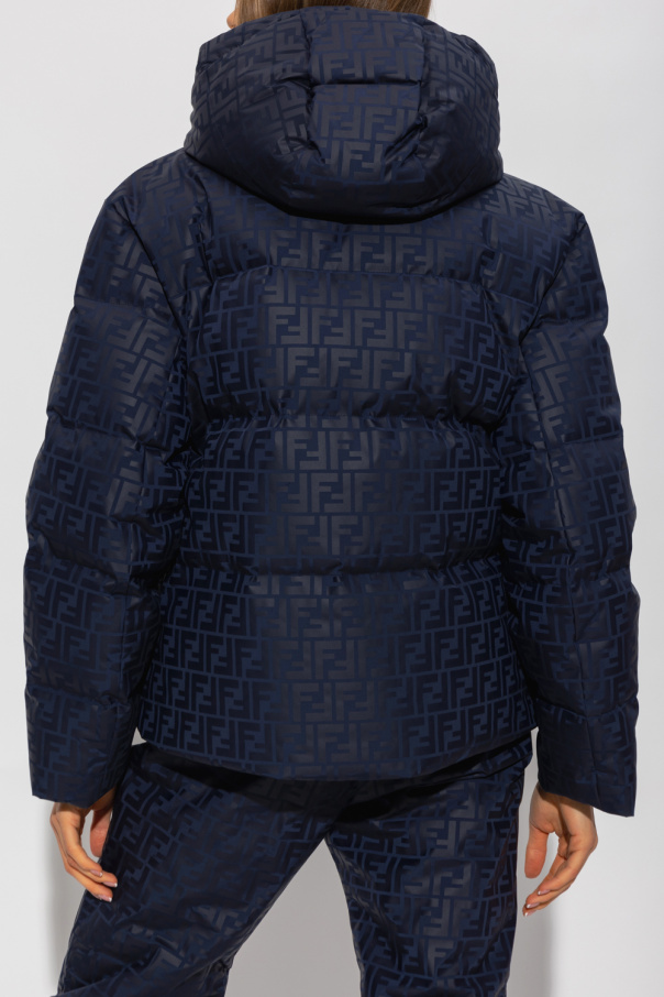SchaferandweinerShops GB - Navy blue Reversible jacket Fendi